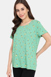 Rosaline Bloom Fest Knit Cotton Top (Pack of 2) -  Green Grey — thumbnail 8